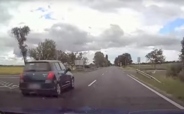 Ittasan, több mint 150-el előzte meg a rendőröket egy autós - VIDEÓ